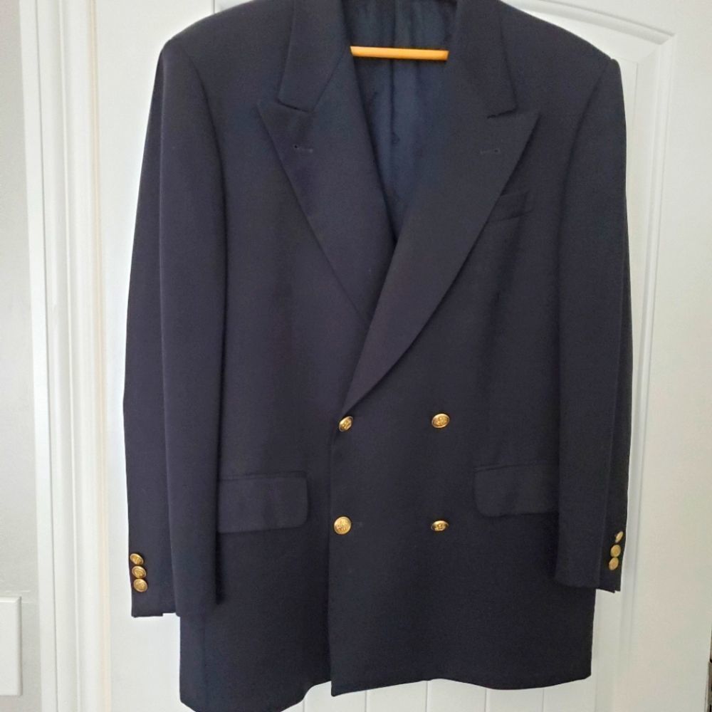Bianchi Double breasted jacket 48R EU or 38R US